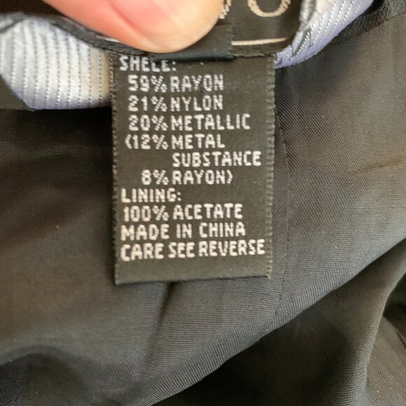 Carmen Marc Valvo Black Beaded Long Evening Formal Maxi Slip Dress Gown - Picture 11 of 16